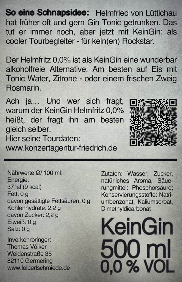 Helmfritz 0,0% - KeinGin