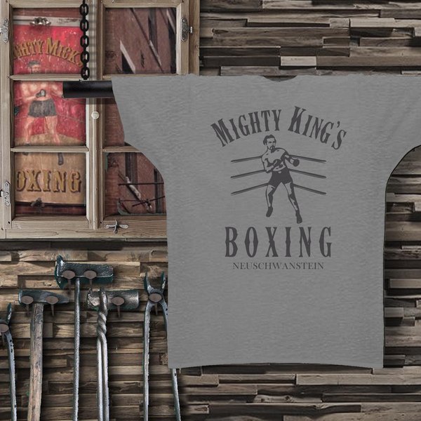 Mighty King's Boxing - Unisex/Herren T-Shirt